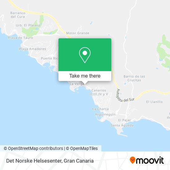 Det Norske Helsesenter map