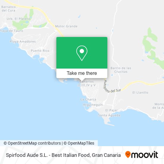 Spirfood Aude S.L. - Best Italian Food map