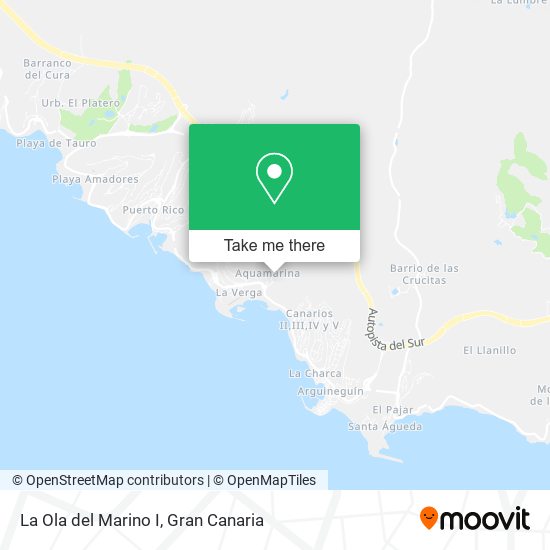 La Ola del Marino I map
