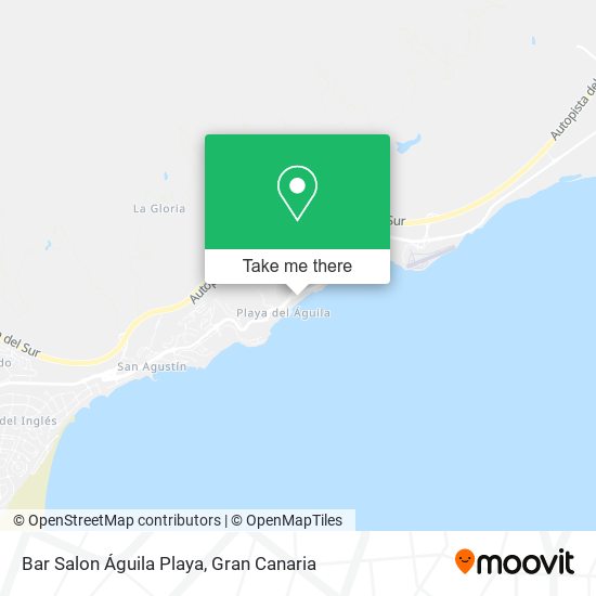 Bar Salon Águila Playa map