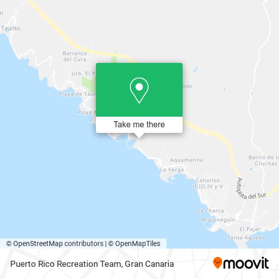 mapa Puerto Rico Recreation Team