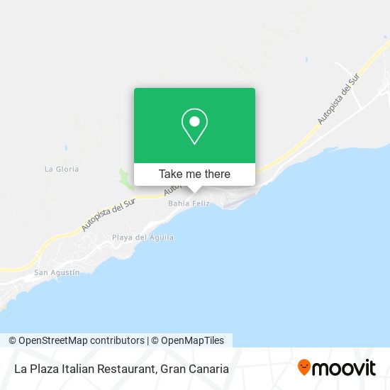 La Plaza Italian Restaurant map