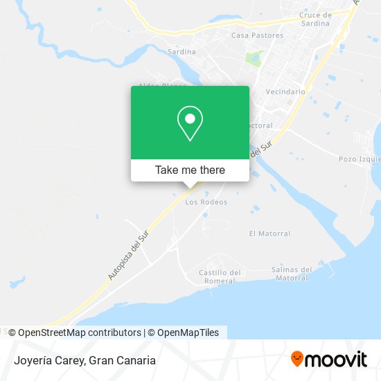 Joyería Carey map