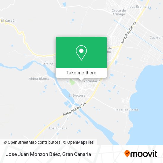 Jose Juan Monzon Báez map