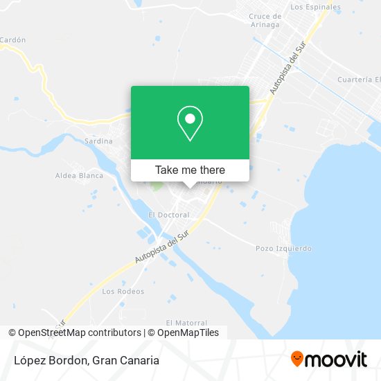 López Bordon map