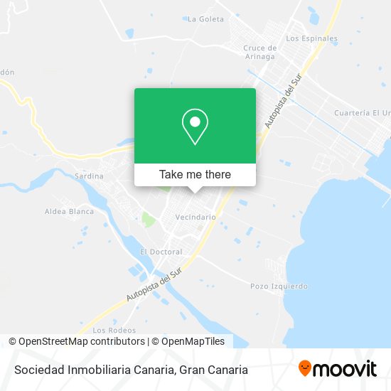 Sociedad Inmobiliaria Canaria map