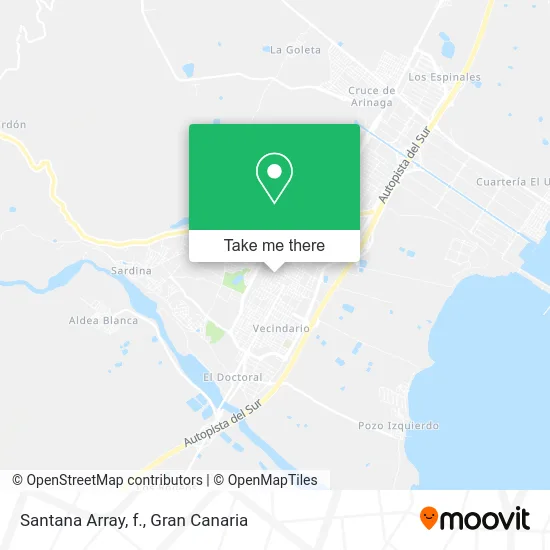 Santana Array, f. map