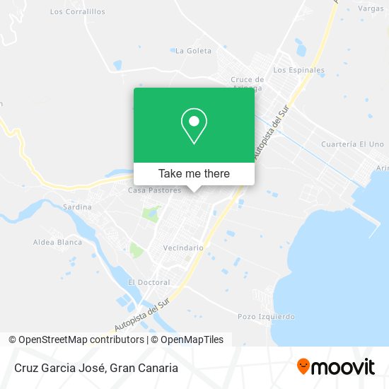 Cruz Garcia José map
