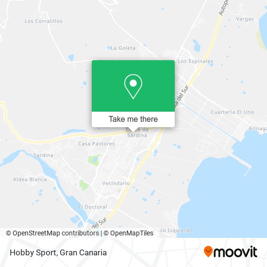 Hobby Sport map