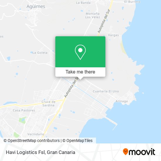 Havi Logistics Fsl map