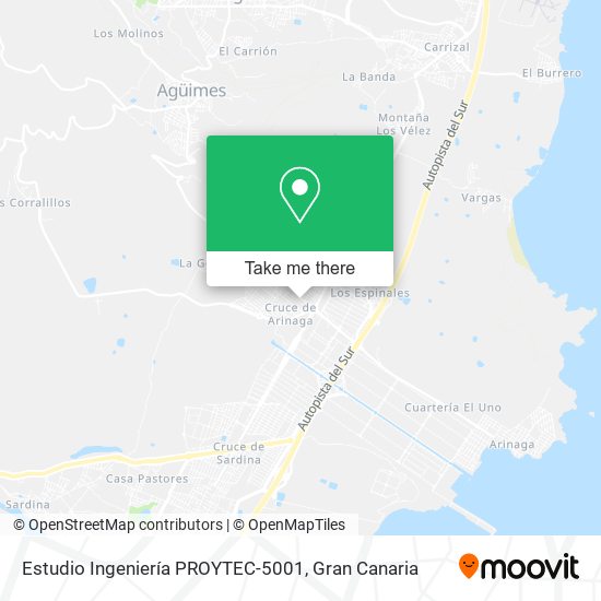 Estudio Ingeniería PROYTEC-5001 map