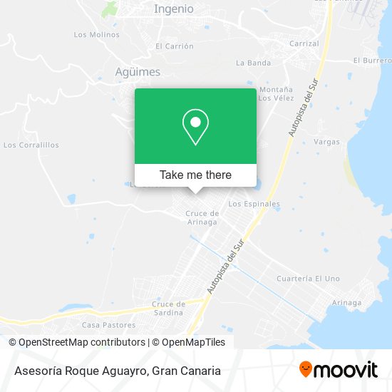 Asesoría Roque Aguayro map