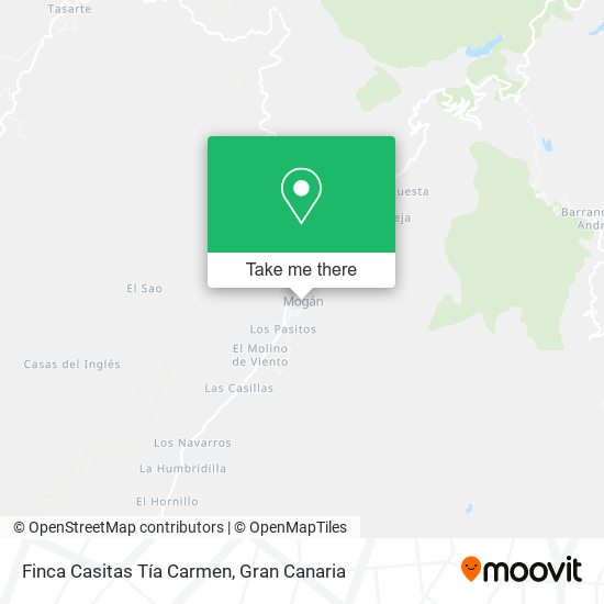 Finca Casitas Tía Carmen map