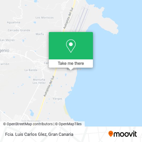 Fcia. Luis Carlos Glez map