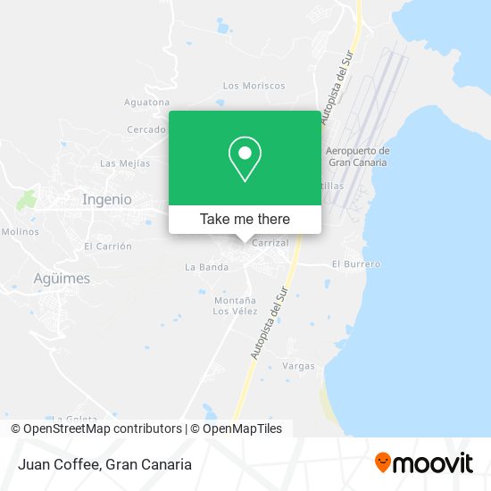 mapa Juan Coffee