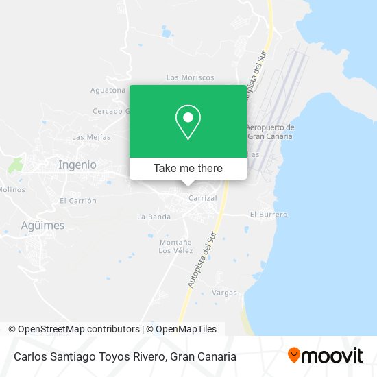 Carlos Santiago Toyos Rivero map