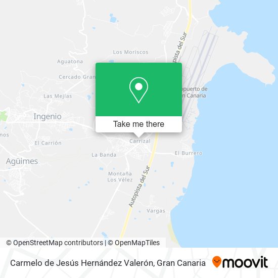 Carmelo de Jesús Hernández Valerón map