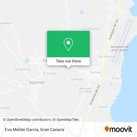 Eva Melián García map