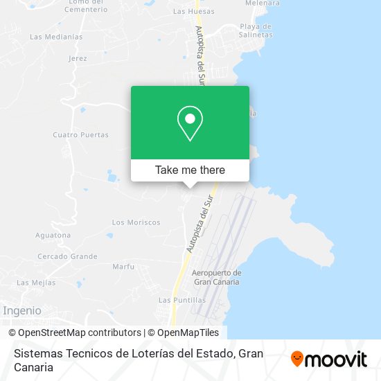 Sistemas Tecnicos de Loterías del Estado map