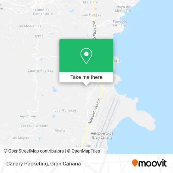Canary Packeting map