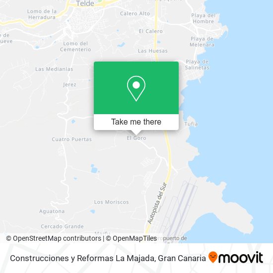 Construcciones y Reformas La Majada map