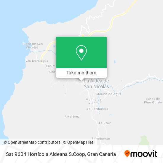 Sat 9604 Hortícola Aldeana S.Coop map