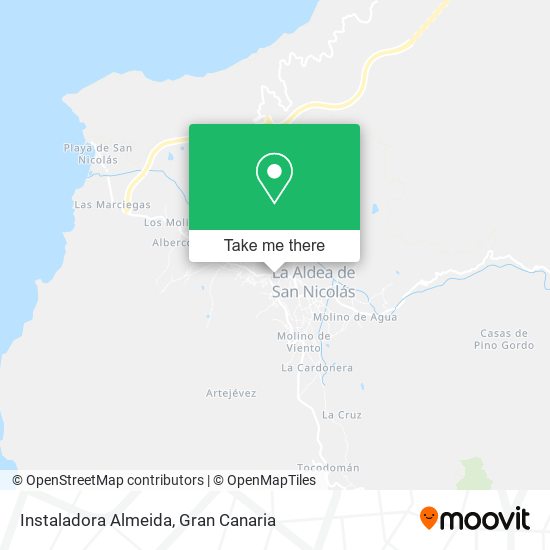 Instaladora Almeida map