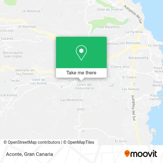 Aconte map