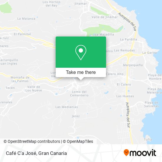 Café C'a José map
