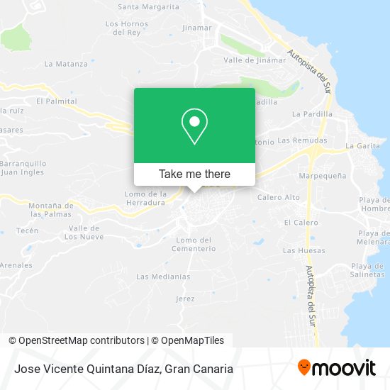 mapa Jose Vicente Quintana Díaz