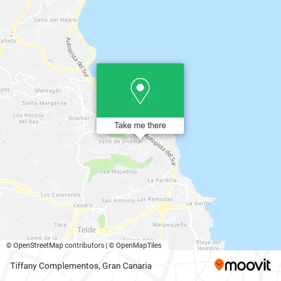 Tiffany Complementos map