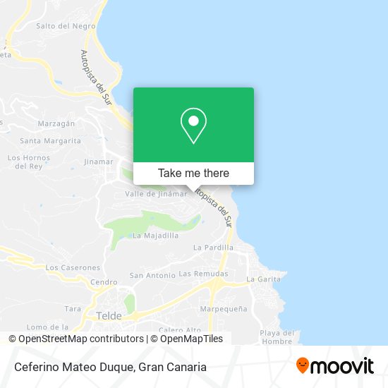 Ceferino Mateo Duque map