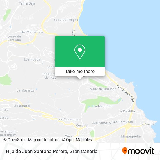Hija de Juan Santana Perera map