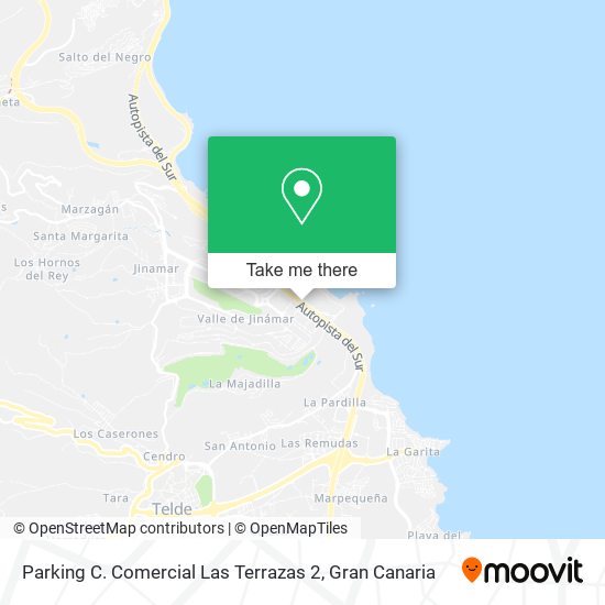 mapa Parking C. Comercial Las Terrazas 2