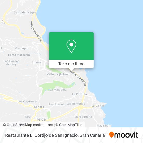 Restaurante El Cortijo de San Ignacio map