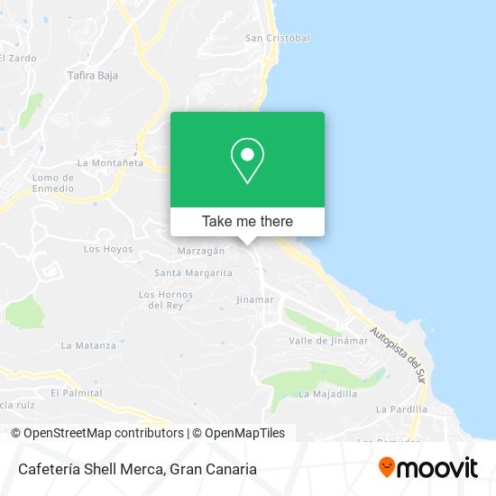 Cafetería Shell Merca map