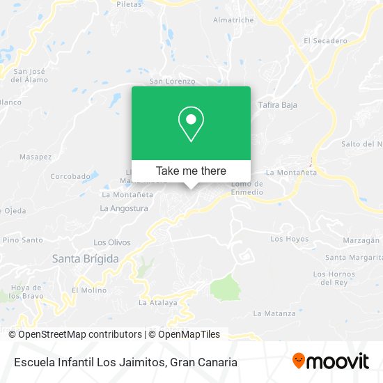 Escuela Infantil Los Jaimitos map