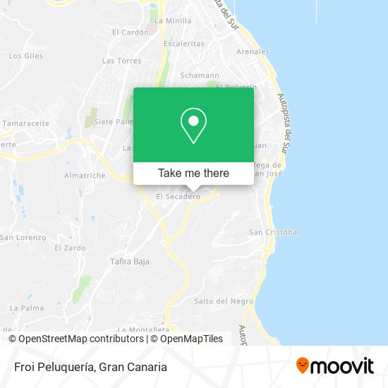 Froi Peluquería map
