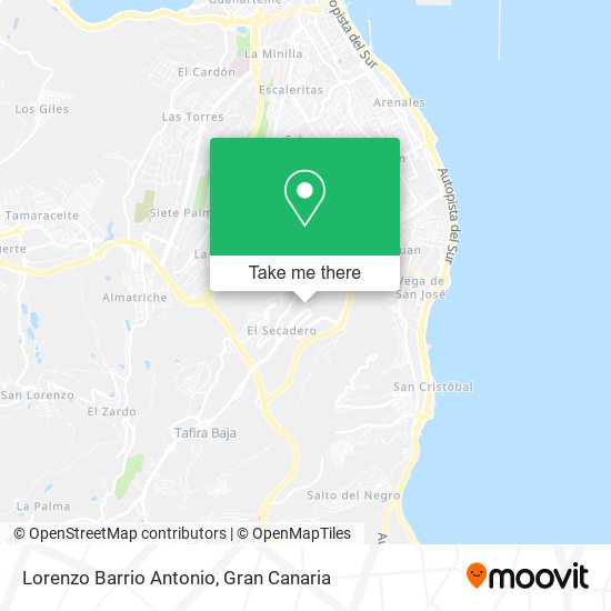 Lorenzo Barrio Antonio map