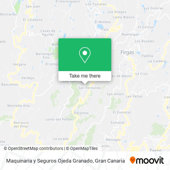 Maquinaria y Seguros Ojeda Granado map