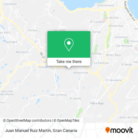 Juan Manuel Ruiz Martín map