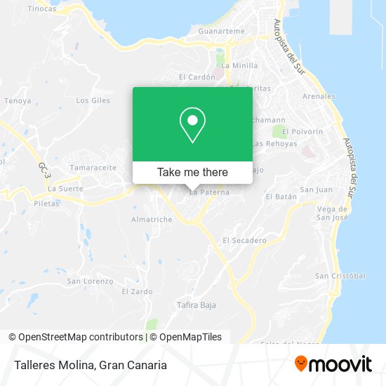 Talleres Molina map
