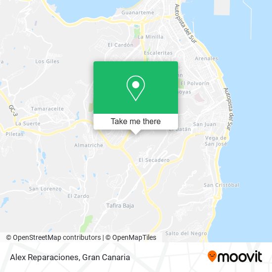 Alex Reparaciones map