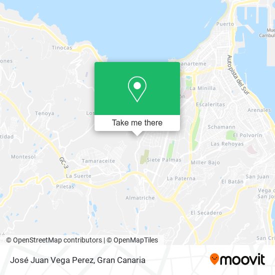 José Juan Vega Perez map