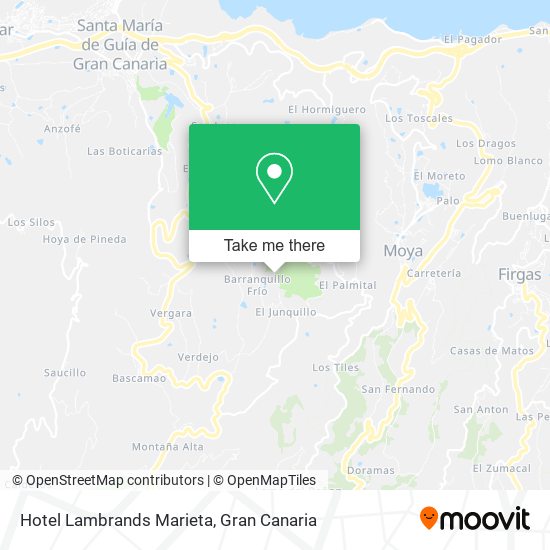 Hotel Lambrands Marieta map