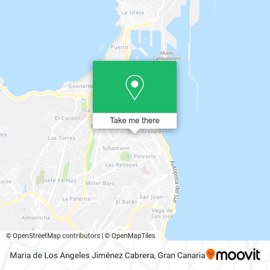 Maria de Los Angeles Jiménez Cabrera map