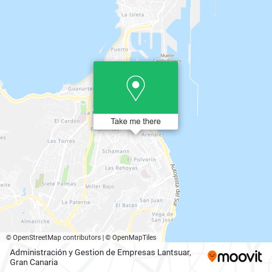 Administración y Gestion de Empresas Lantsuar map