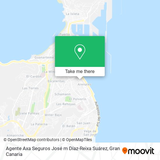 Agente Axa Seguros José m Díaz-Reixa Suárez map