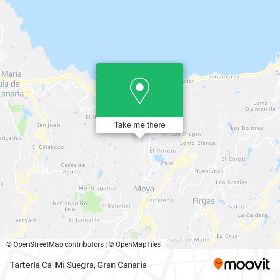 Tartería Ca' Mi Suegra map