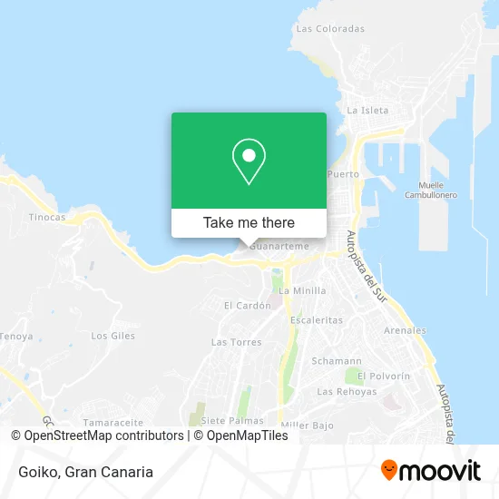 Goiko map